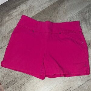 INC International Concepts High Waist Pink Shorts